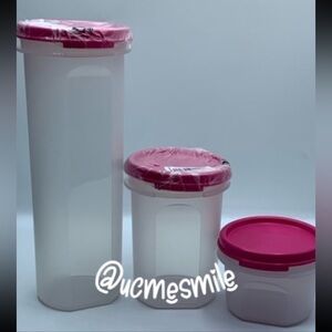 Tupperware Modular Mates Round 3-Piece Set
